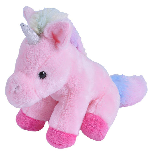 Pink Unicorn Plushie 5"