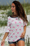 Ready to Flamingle Top