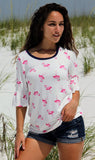 Ready to Flamingle Top