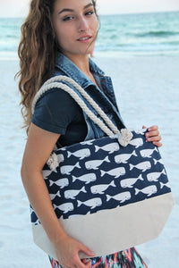 Whale Tale Tote