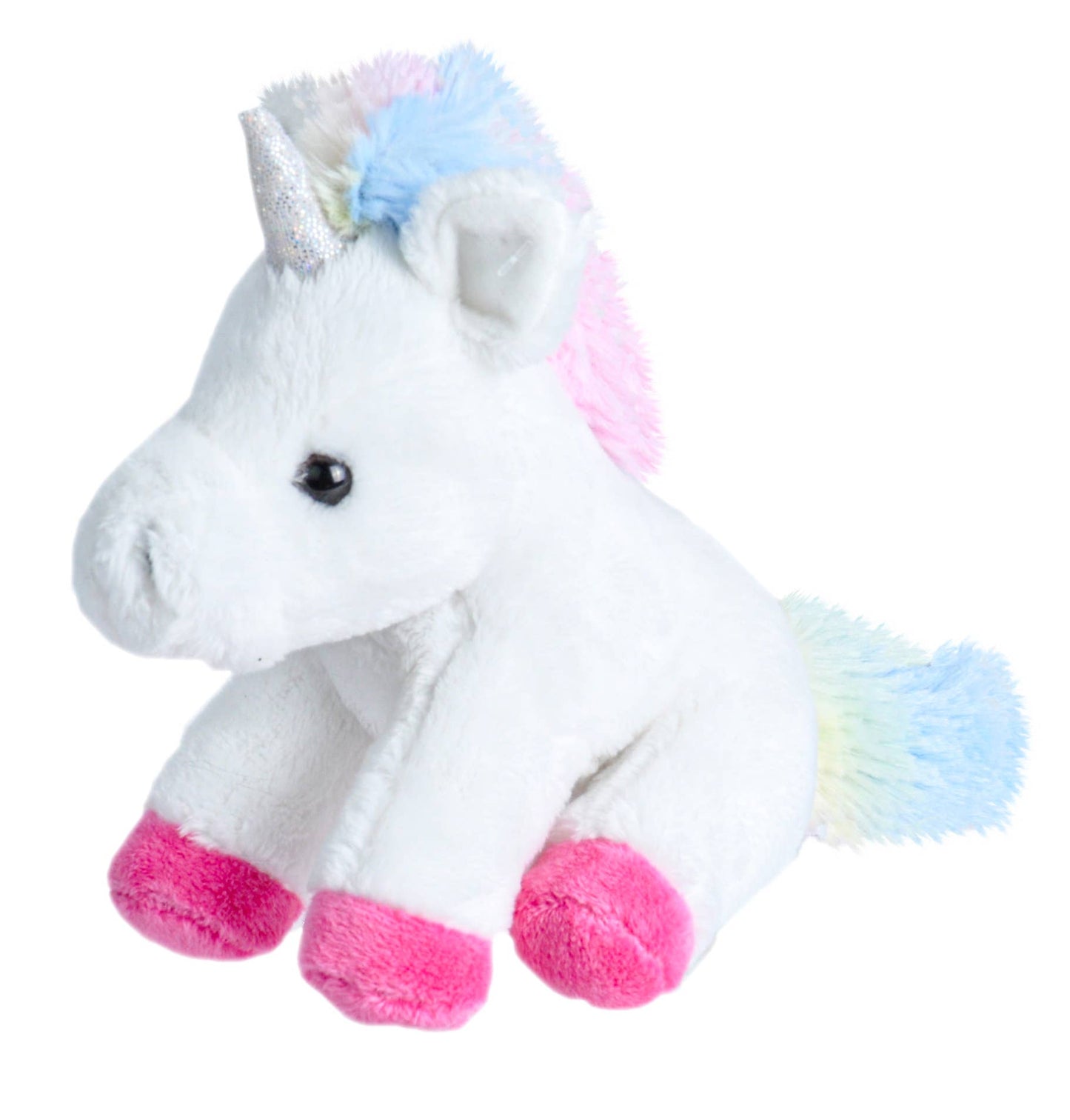 White Unicorn Plushie 5"